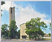 Kath. Pfarrkirche Christ-Knig Landau i.d.Pfalz Aussenansicht